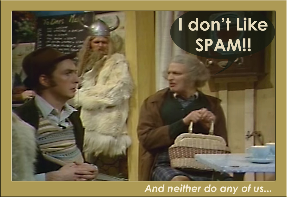 Monty Python "I don't like SPAM!" scene